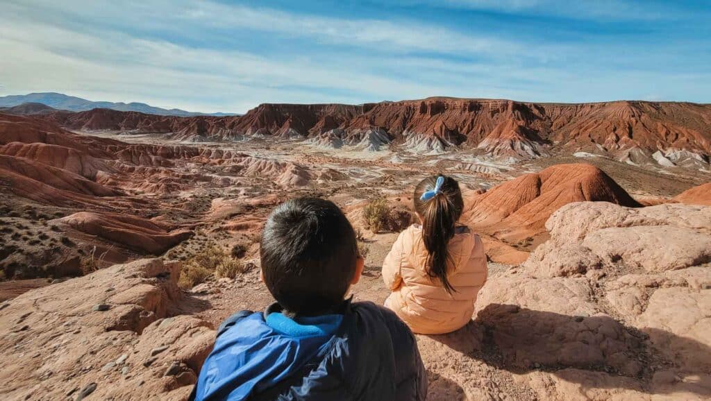 puna argentina con niños